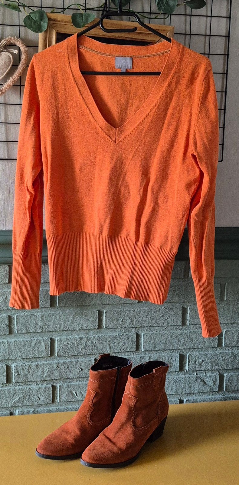 HET oranje truitje maat M, Kleding | Dames, Truien en Vesten, Maat 38/40 (M), Oranje, Ophalen of Verzenden, Zo goed als nieuw