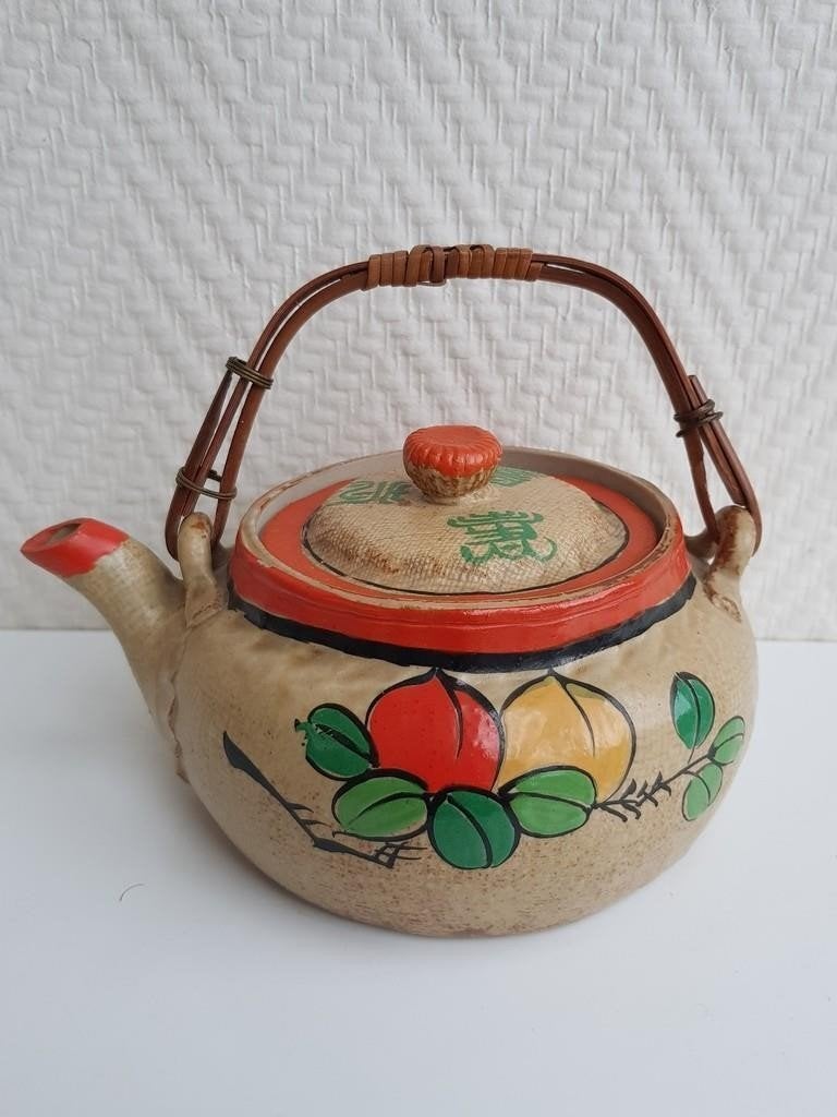 Banko ware theepot, gaaf, gemerkt, Antiek en Kunst, Antiek | Keramiek en Aardewerk, Verzenden
