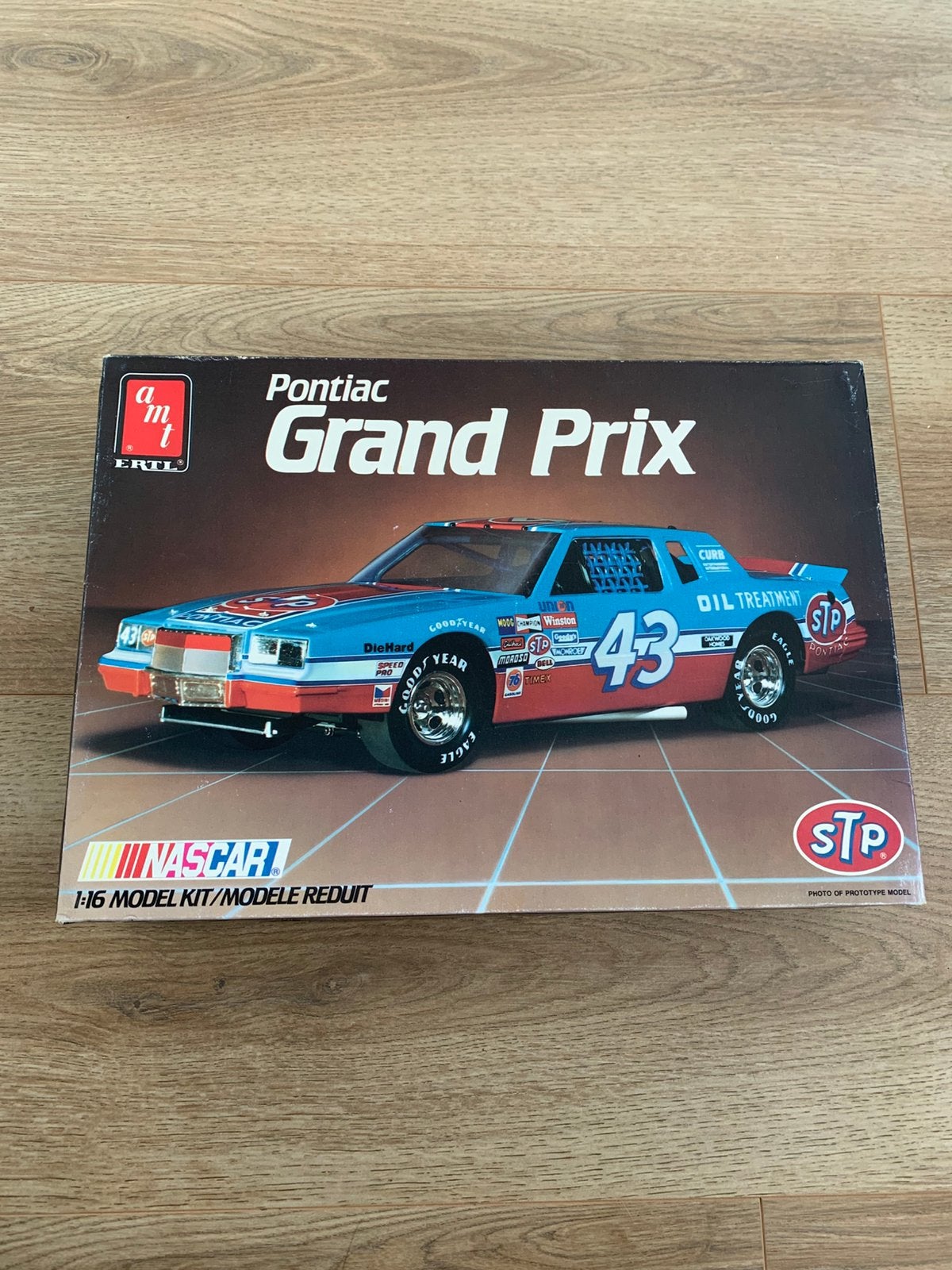 1:16 AMT Pontiac Grand Prix Nascar Modelkit nieuw!, Overige merken, Auto, Groter dan 1:32, Ophalen of Verzenden