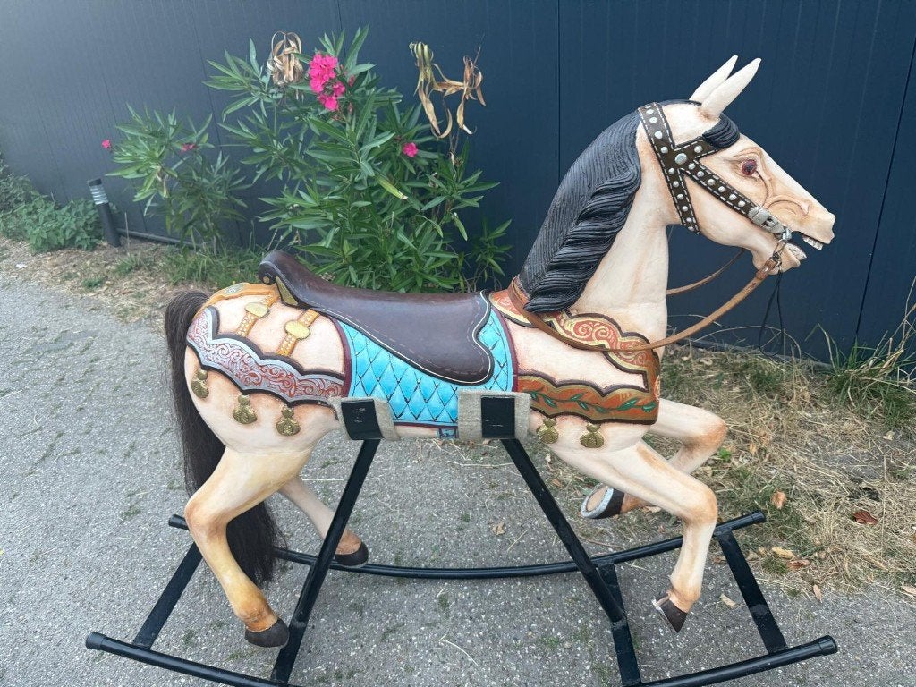 groot carrouselpaard 150 cm, Antiek en Kunst, Ophalen of Verzenden