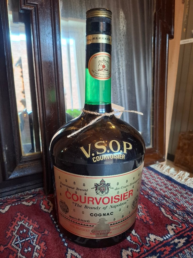 IJsblokjesemmer, courvoisier cognac, reclameobject, VSOP, Verzamelen, VSOP, Gebruikt, Gebruiksvoorwerp, Courvoisier