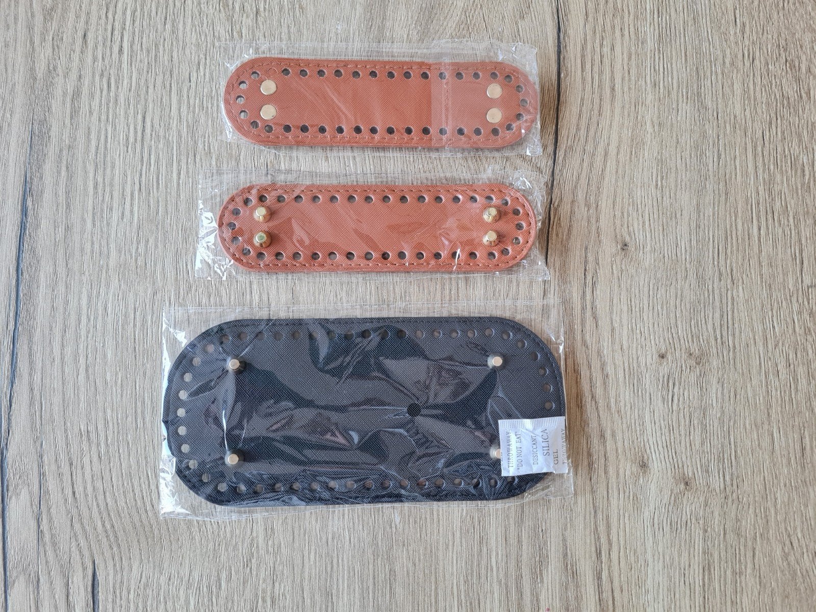 Leren bodems voor tassen - 3 stuks, nieuw, Hobby en Vrije tijd, Ophalen of Verzenden, Nieuw
