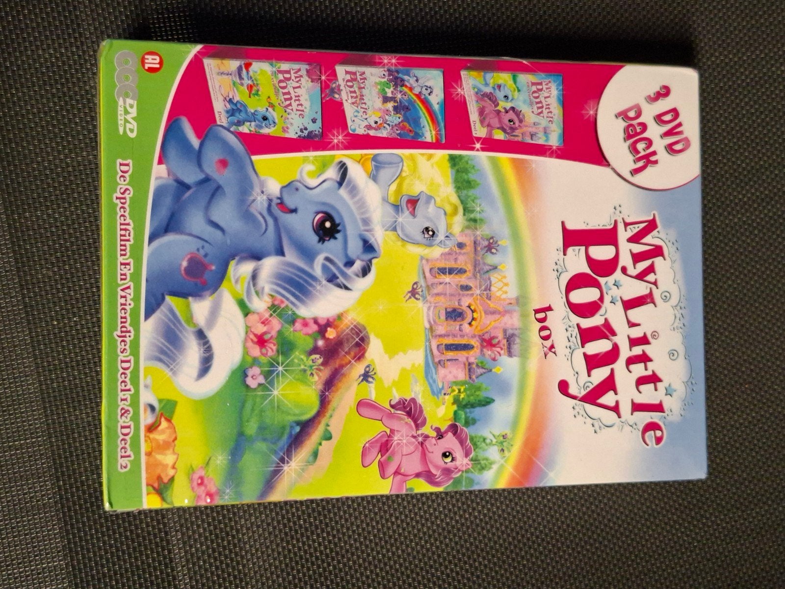 My Little Pony DVD Box - De Speelfilm & Vriendjes (3 DVD's, Cd's en Dvd's, Alle leeftijden, Ophalen of Verzenden, Nieuw in verpakking