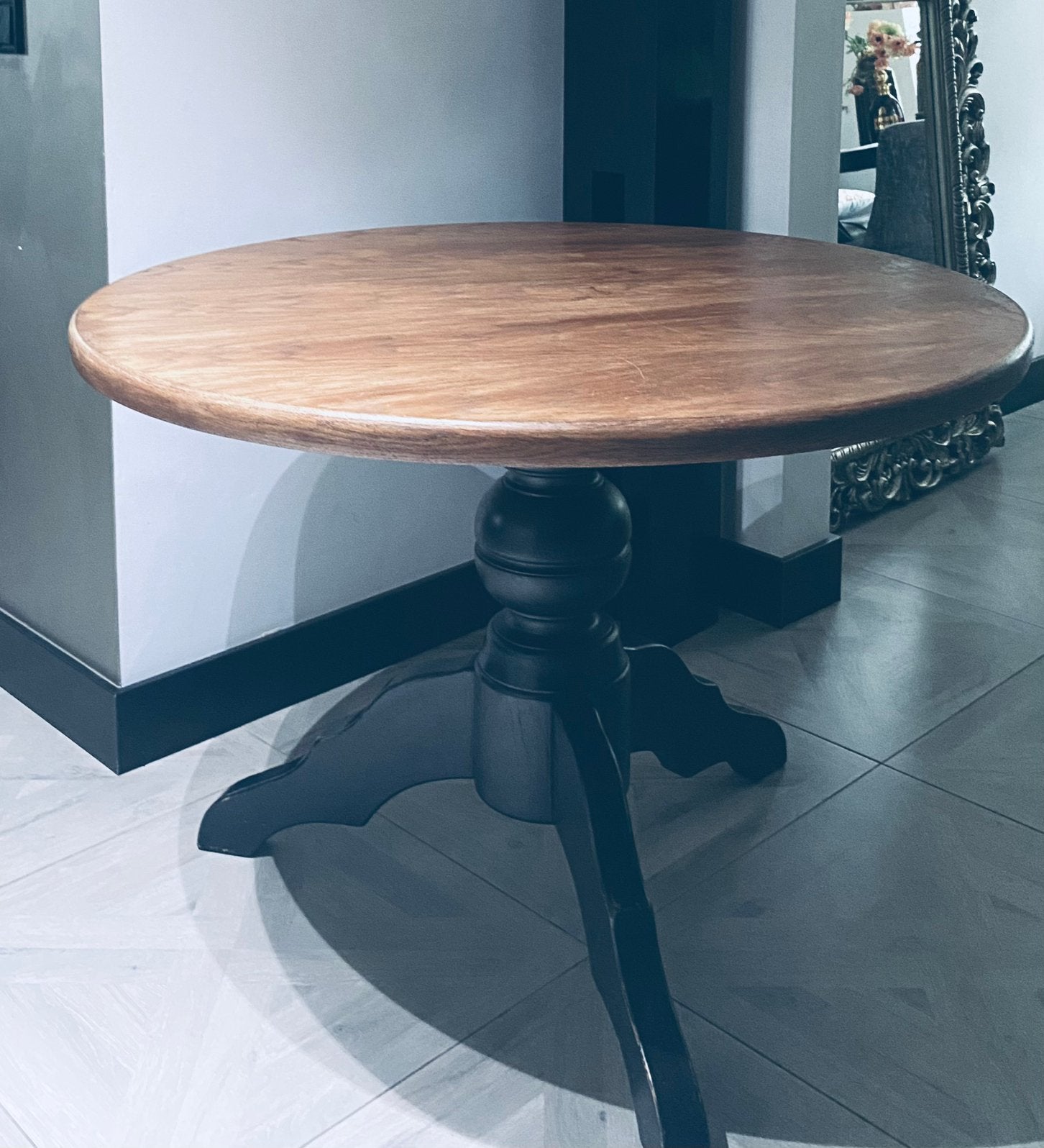 Ronde kloostertafel 120 cm, Ophalen, Overige materialen, 100 tot 150 cm, Rond