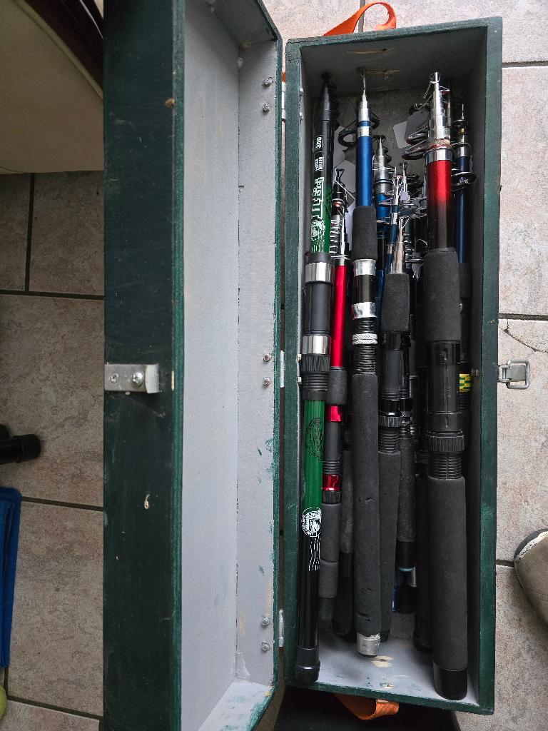 Grote partij telescopische werphengels, Ophalen of Verzenden, Gebruikt, Werphengel