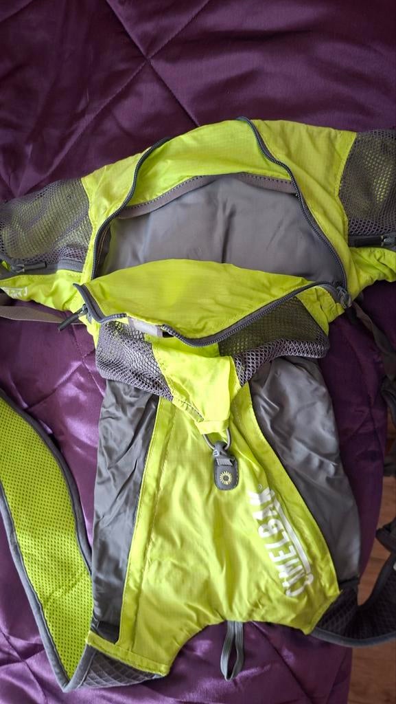 Camelbak hardlooprugzak voor hydratatie - Neon geel, Gebruikt, 25 tot 40 cm, Ophalen, Overige merken