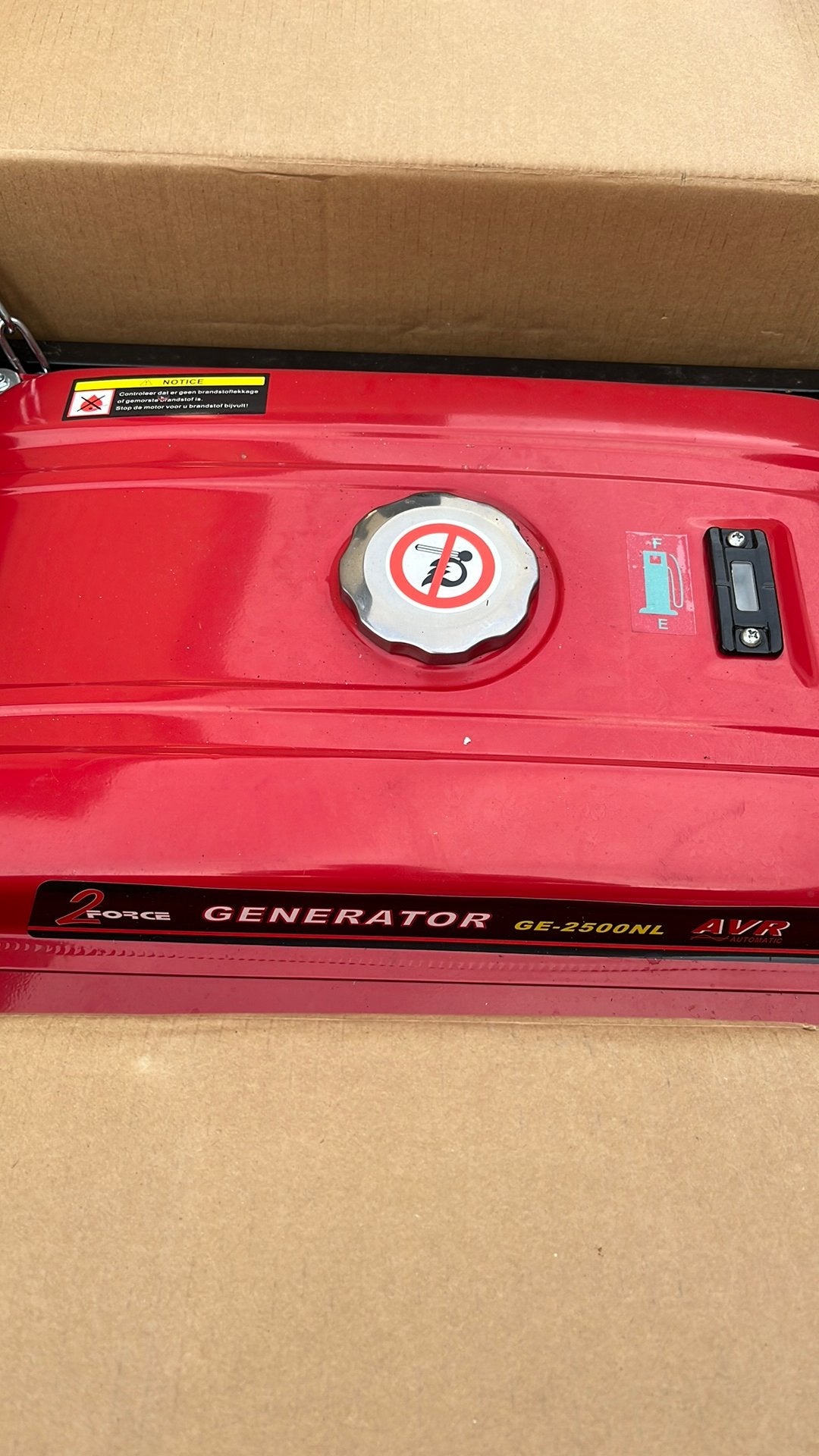 Te koop generator, Ophalen, Zo goed als nieuw, Minder dan 5 kVA, Benzine