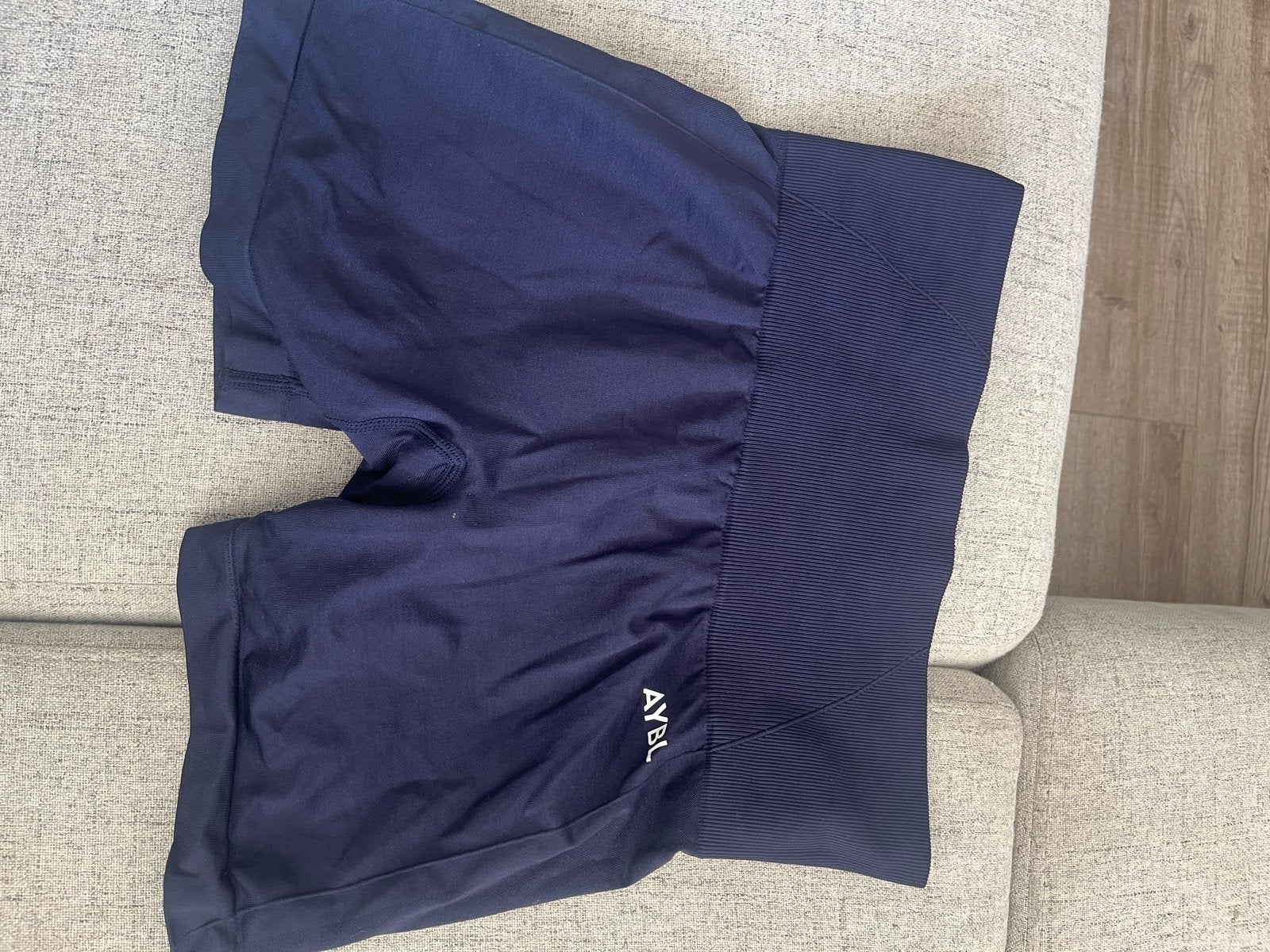 AYBL Empower Seamless Shorts - Zwart en Navy, Zwart, Ophalen of Verzenden, Fitness of Aerobics, Maat 36 (S)