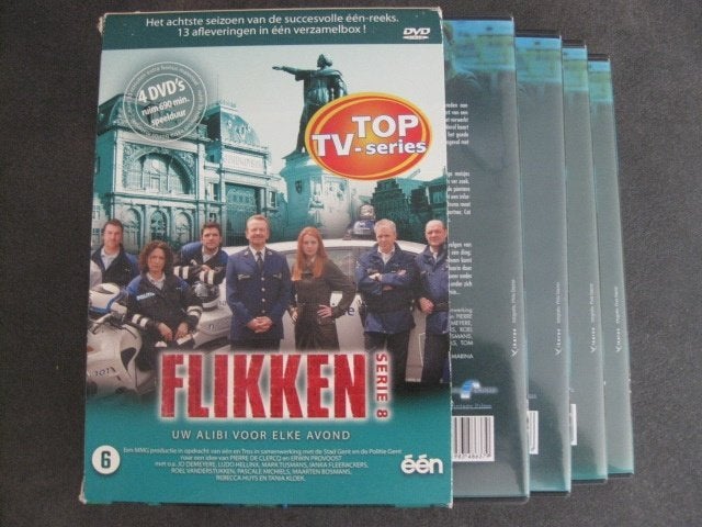 FLIKKEN GENT - SEIZOEN 8 COMPLEET in een 4-DVDBOX, Vanaf 6 jaar, Ophalen, Zo goed als nieuw, Detective en Krimi