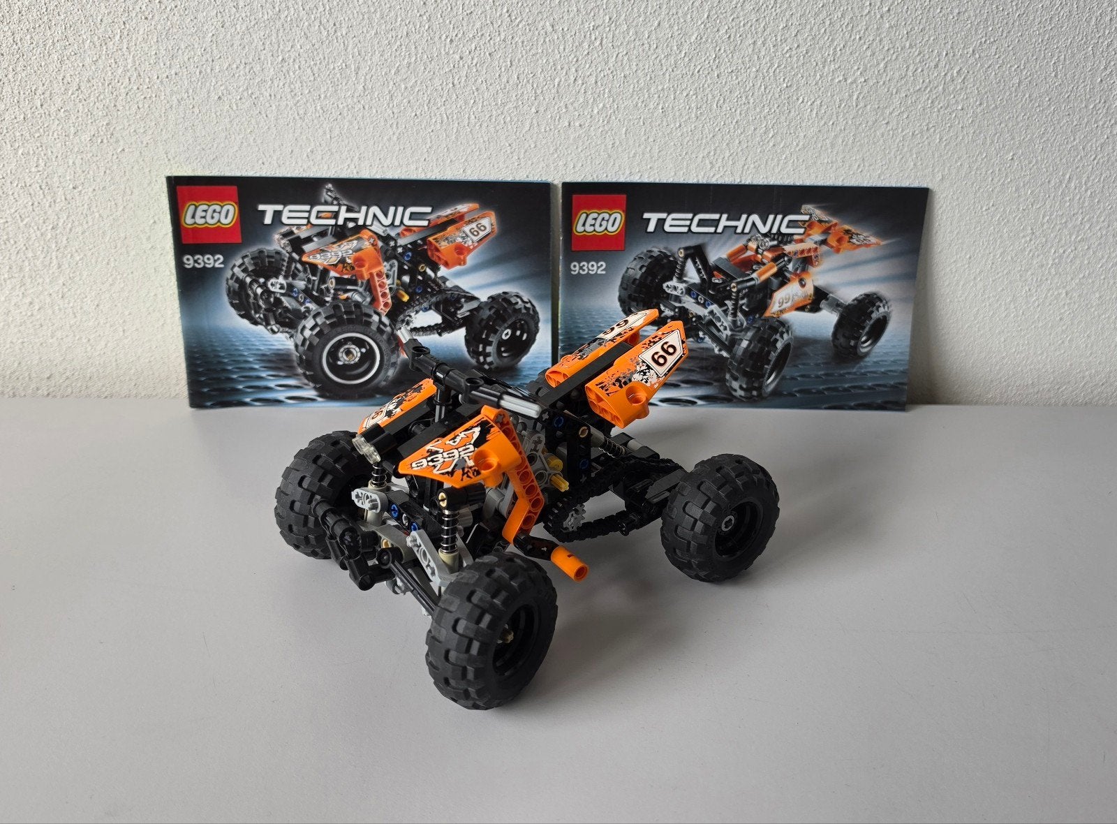 Lego Technic 9392 | Quad Bike compleet, Gebruikt, Lego, Inclusief instructies, Ophalen of Verzenden