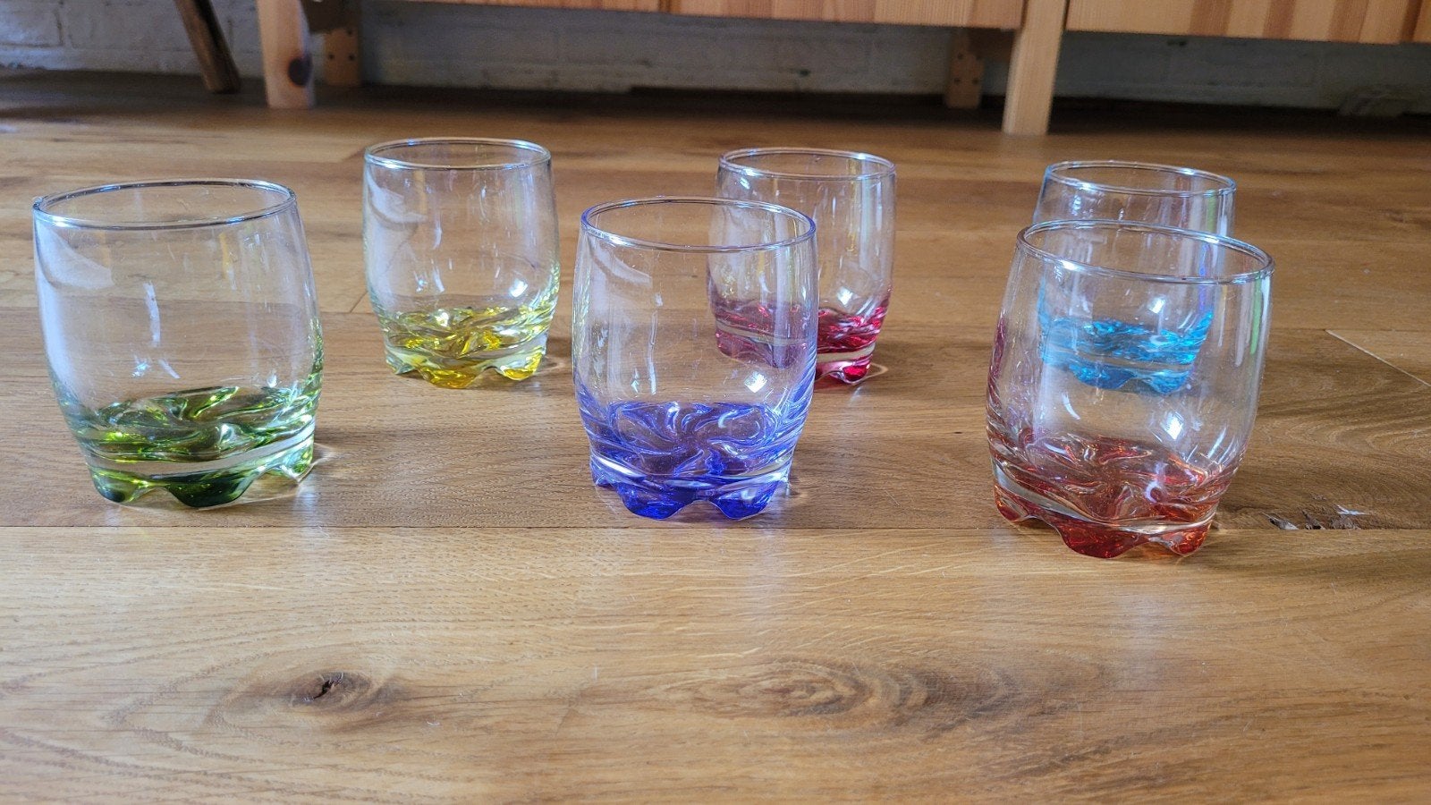 Gekleurde glazen nieuw, Ophalen of Verzenden, Nieuw