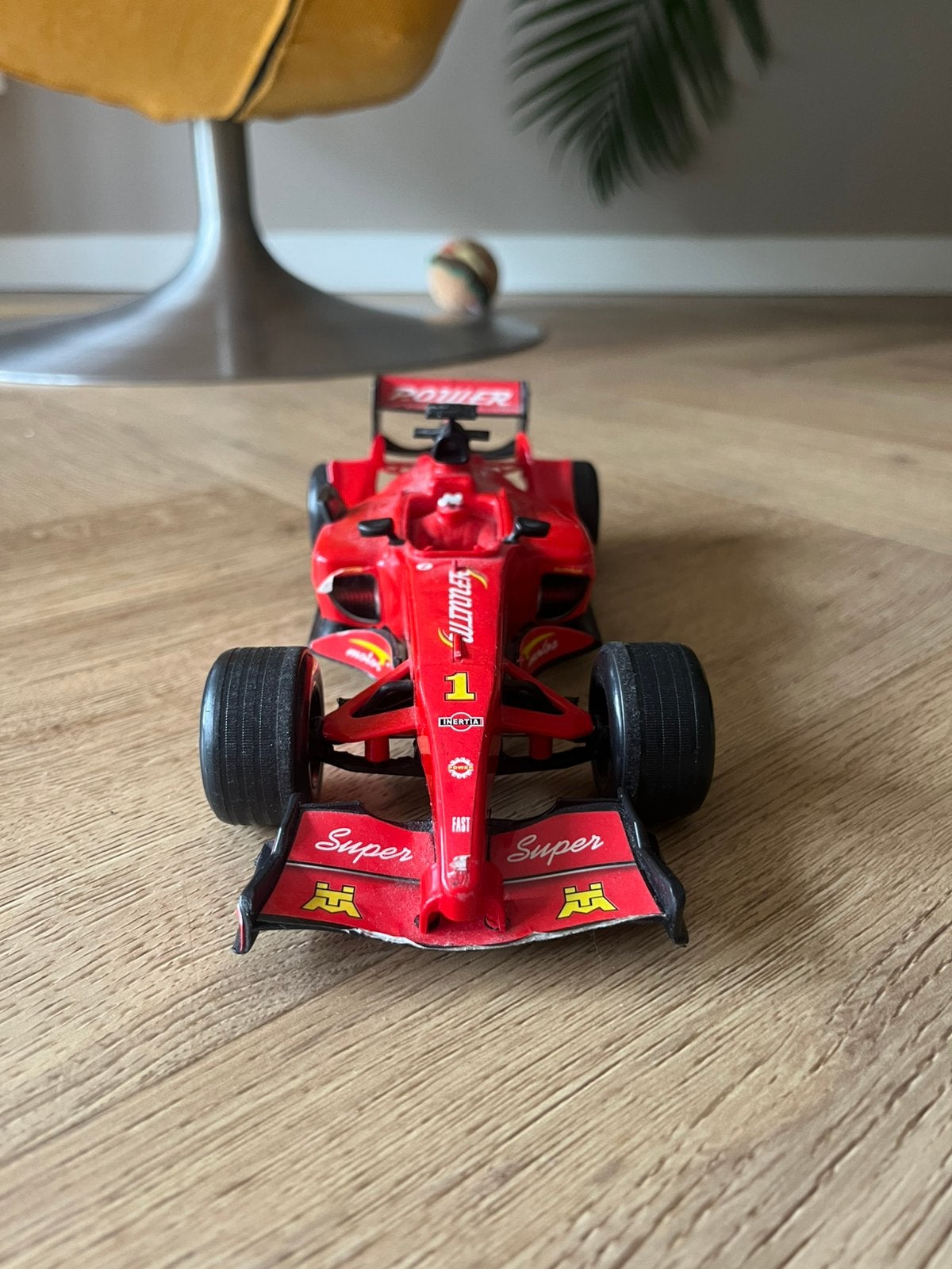 Auto rood met lampje, Ophalen of Verzenden, Gebruikt