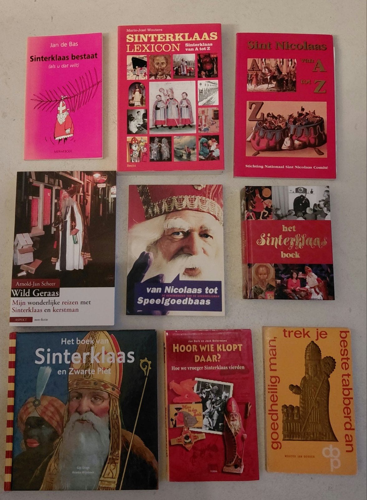 9 Sinterklaas boeken, Ophalen of Verzenden, Gelezen, Kind en Jeugd