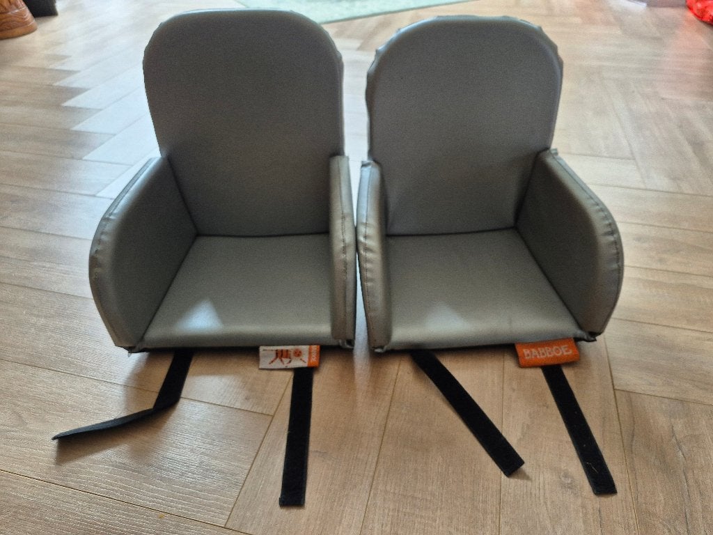 Babboe bakfiets kleuterstoeltjes, Ophalen, Gebruikt, 2 kinderen, Overige merken
