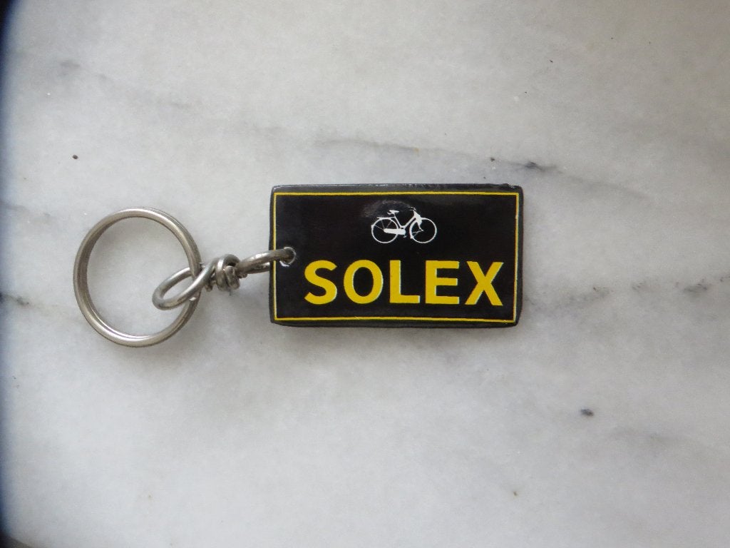 Sleutel hanger, emaille, reclame voor Solex bromfietsen, Ophalen of Verzenden, Zo goed als nieuw, Gebruiksvoorwerp