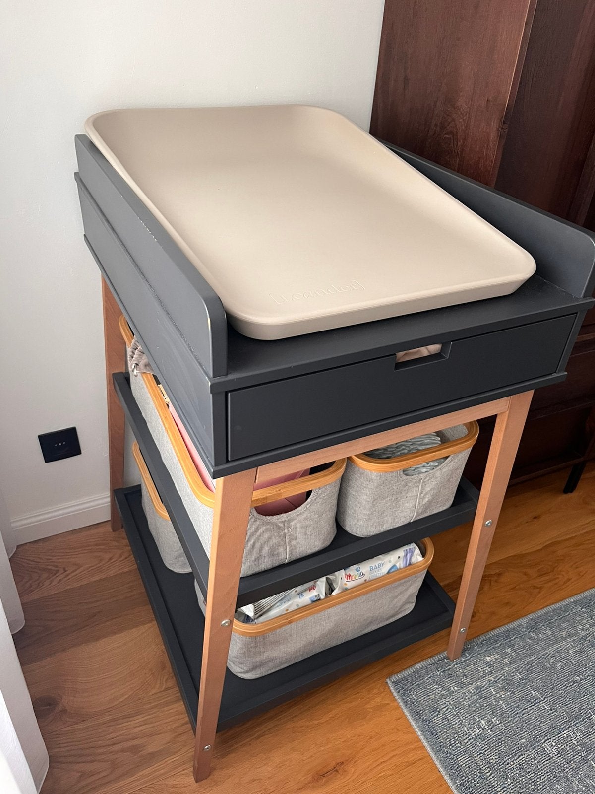 Verzorgingstafel van Quax/mandjes/ Leander verzorgingskussen, Kinderen en Baby's, Ophalen, Minder dan 75 cm, 50 tot 70 cm, 105 cm of meer