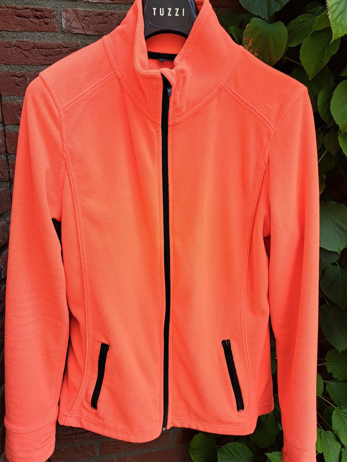 Hema Fleece Vest Oranje Maat L, Maat 38/40 (M), Oranje, Ophalen of Verzenden, Zo goed als nieuw