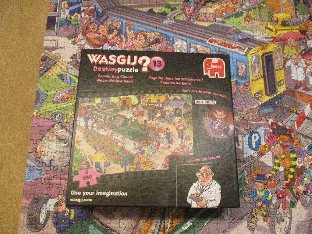 Jumbo Wasgij Destiny Puzzle no 13, Ophalen, 500 t/m 1500 stukjes, Zo goed als nieuw, Legpuzzel