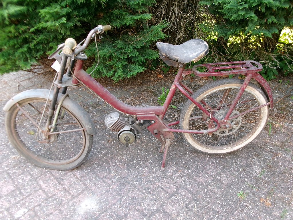 Flandria Eurolux frame plus kenteken (zie foto), Ophalen, Gebruikt, Frame, Overige merken