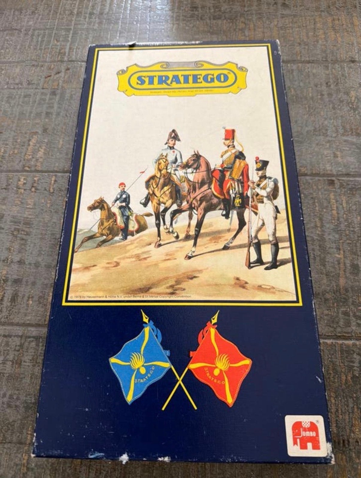 Vintage Stratego Bordspel - Compleet met Handleiding, Een of twee spelers, Ophalen of Verzenden, Zo goed als nieuw