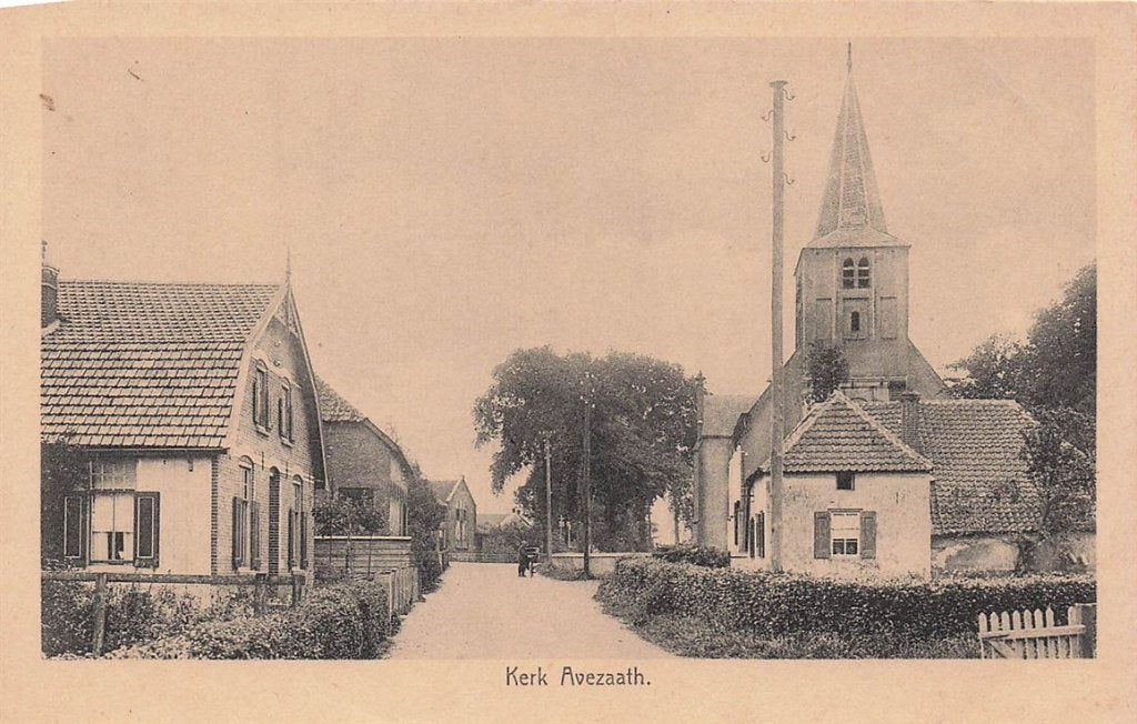 703-151-027 Kerk Avezaath, Verzamelen, Verzenden, Voor 1920