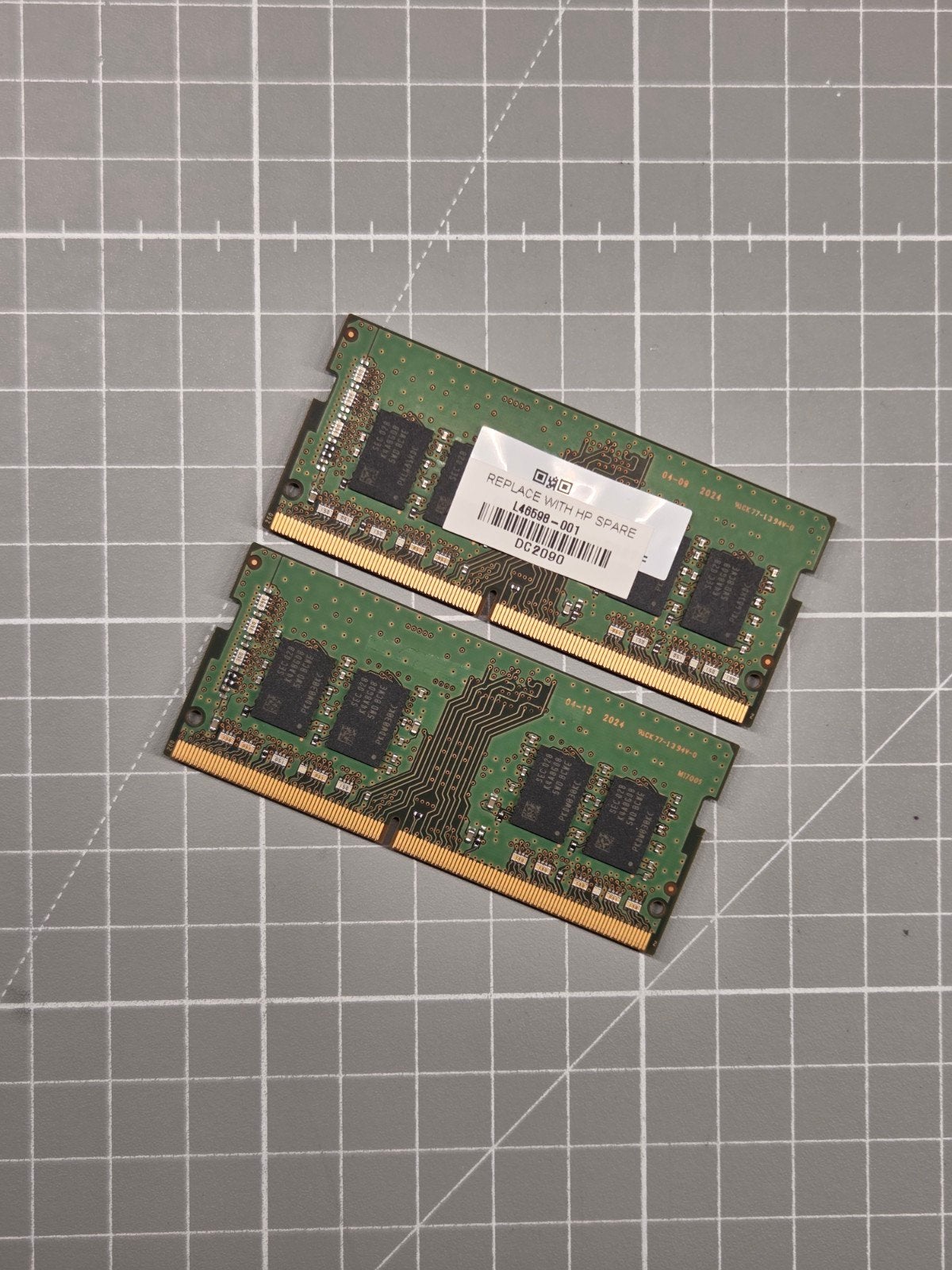 16GB (2x 8GB) Samsung DDR4 RAM voor laptop