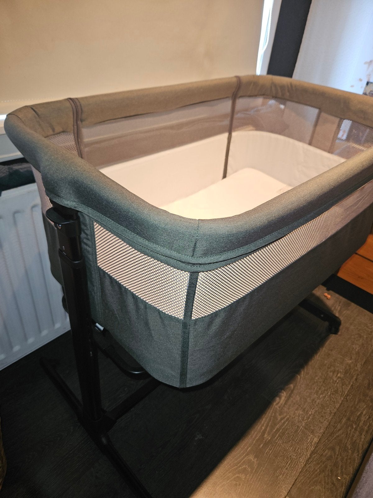 Co-sleeper/Wieg verstelbaar, handig voor reflux, Ophalen of Verzenden, Zo goed als nieuw, Wieg