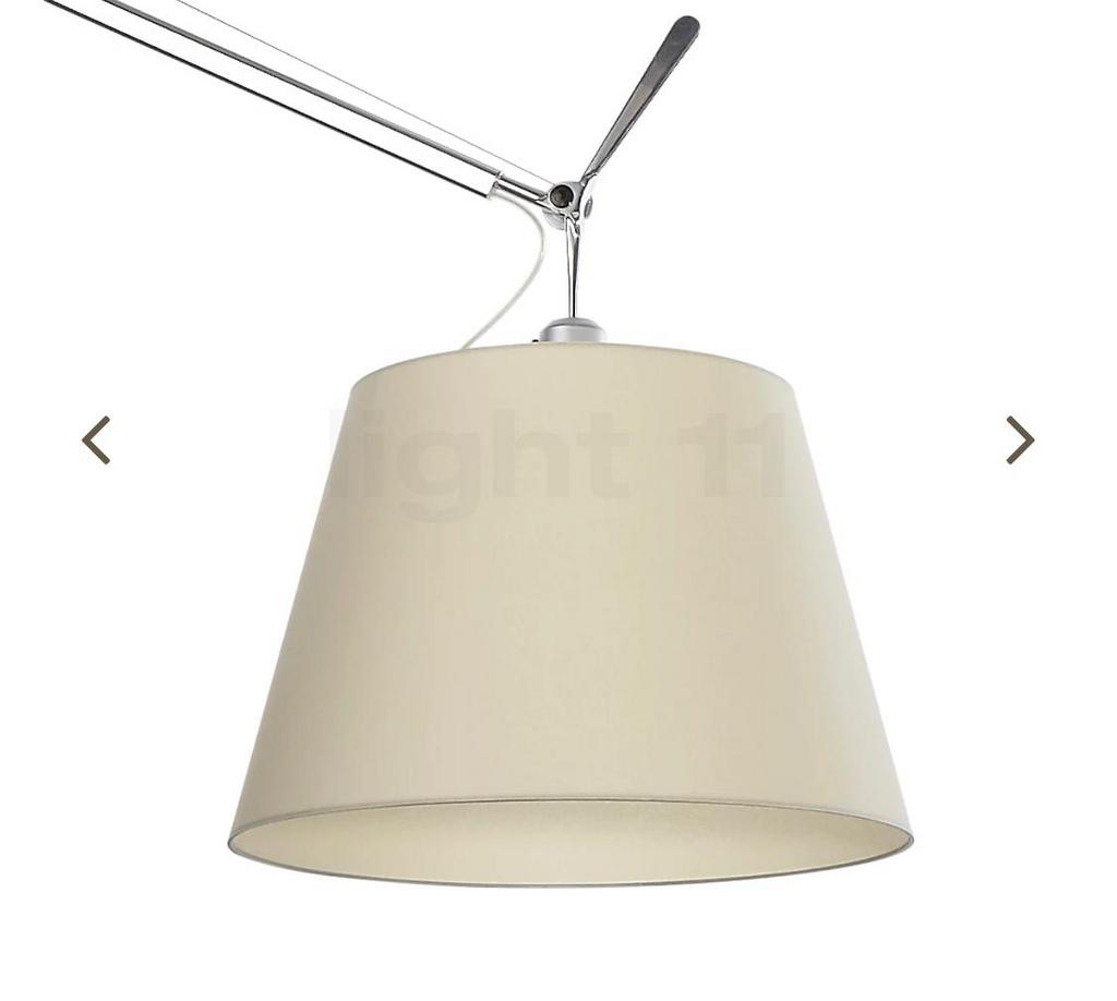 Artemide Tolomeo Mega Vloerlamp met Dimmer, Huis en Inrichting, Lampen | Vloerlampen, Ophalen, Gebruikt, Metaal, 200 cm of meer