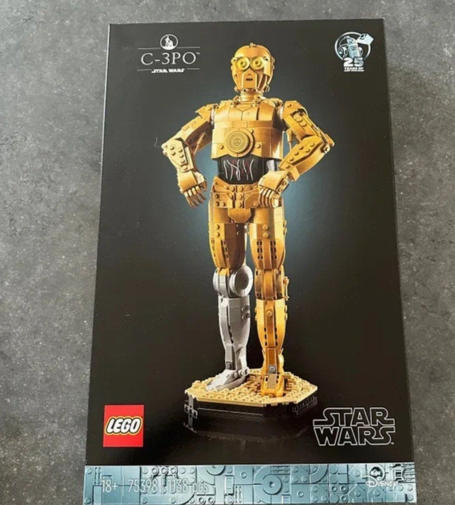 LEGO Star Wars C-3PO (75398) - Compleet met doos en bon, Ophalen of Verzenden, Zo goed als nieuw