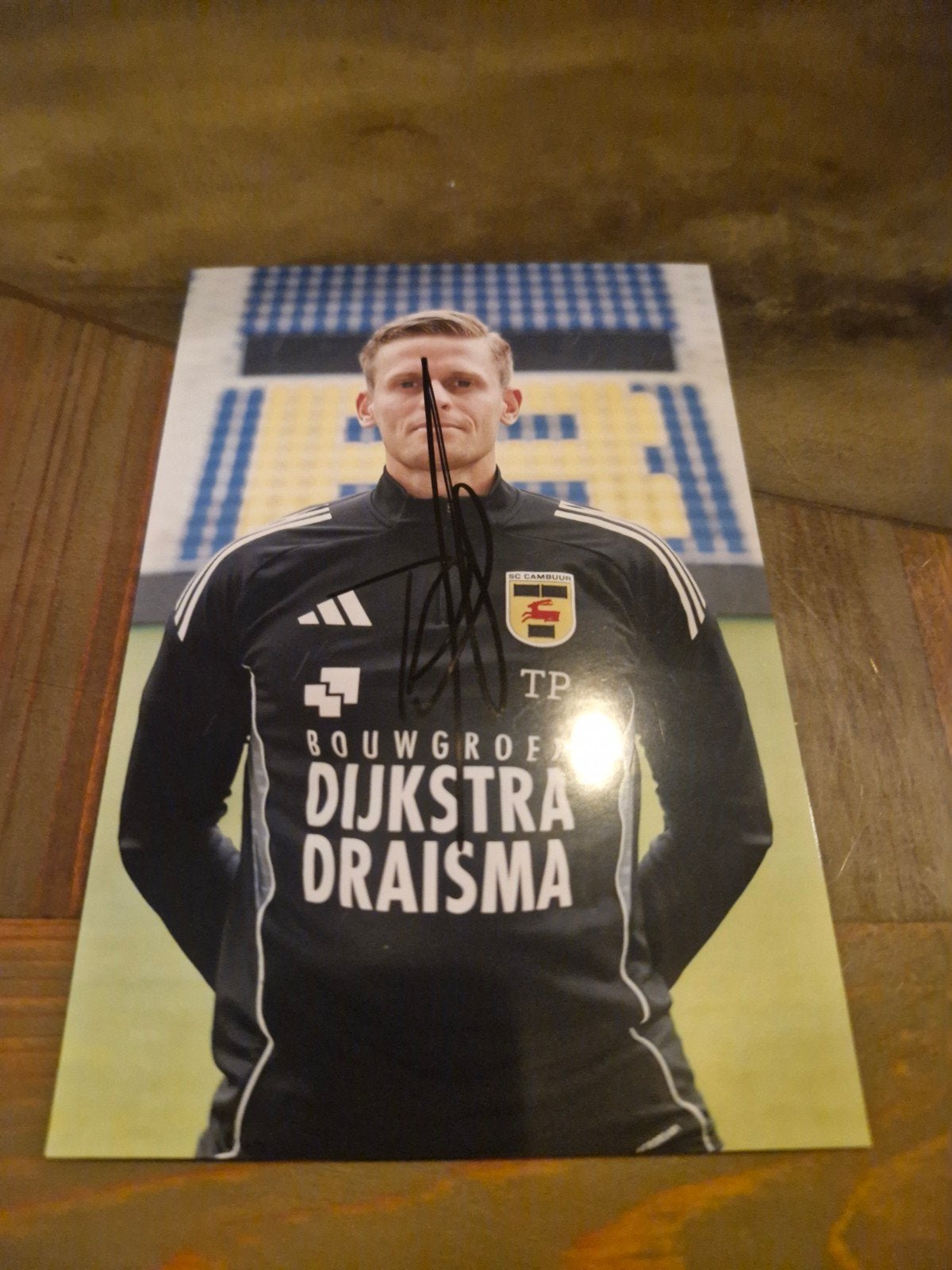 Foto van Timo Plattel, Ophalen of Verzenden, Nieuw, Overige binnenlandse clubs, Spelerskaart