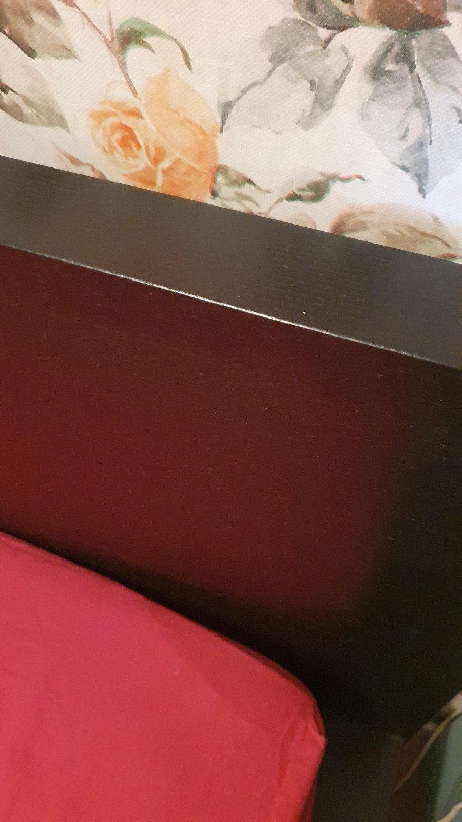 IKEA MALM bed 140x200 zwartbruin met lattenbodem, Ophalen, Gebruikt, Zwart, Tweepersoons