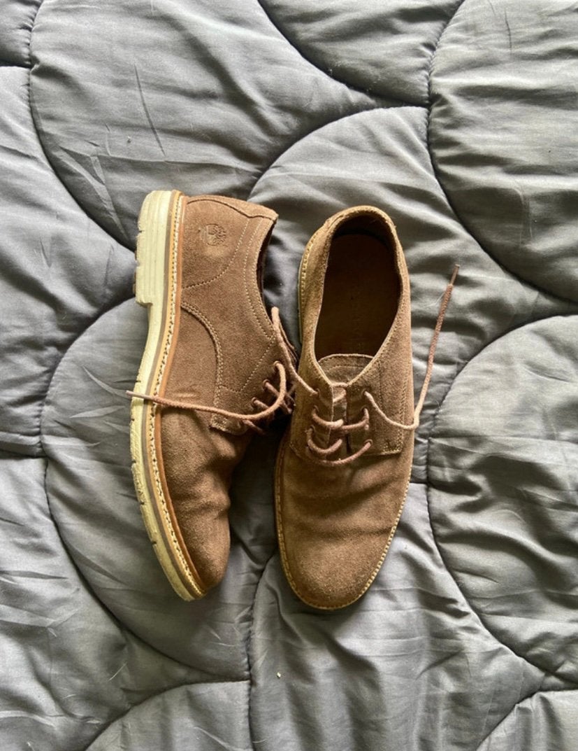 Nette timberland schoennen, Kleding | Heren, Ophalen, Bruin, Zo goed als nieuw, Veterschoenen