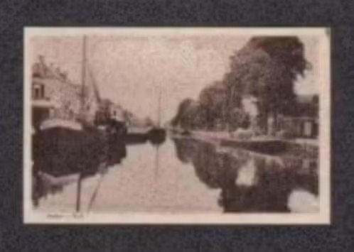 Assen Kolk Boten Kanaal Binnenvaartschip, Ophalen of Verzenden, 1920 tot 1940, Ongelopen, Drenthe