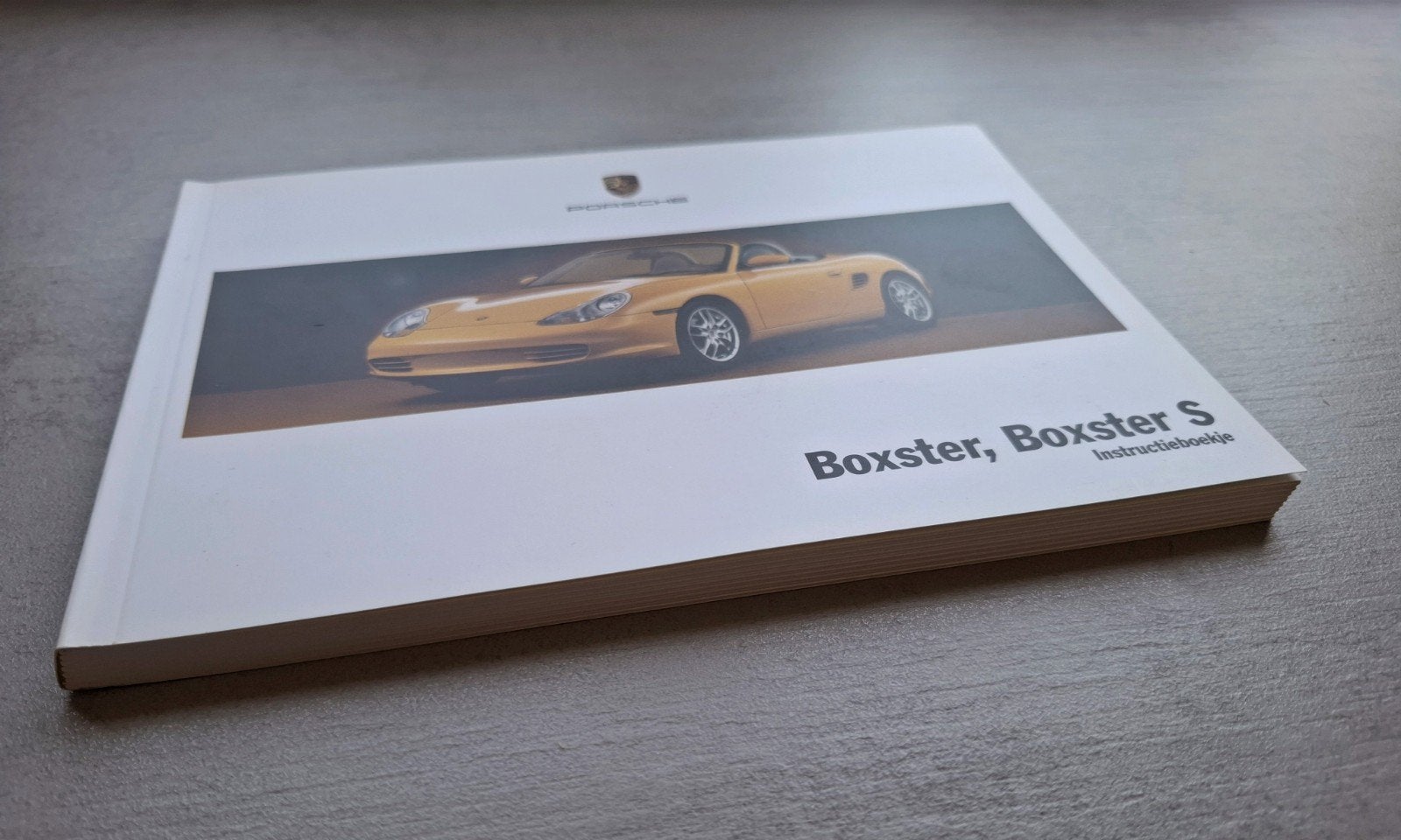 Porsche Boxster / Boxster S instructieboekje + handleiding, Ophalen of Verzenden