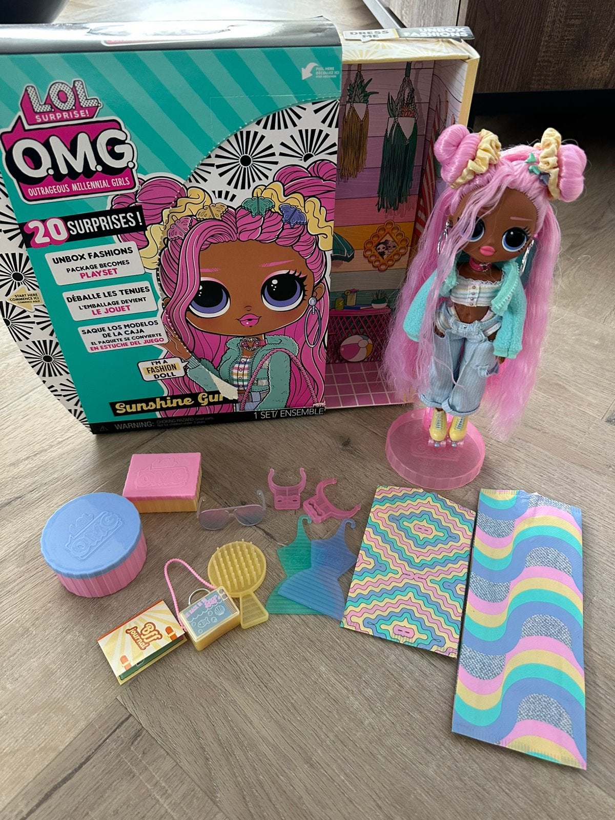 Lol surprise omg sunshine gurl, Ophalen of Verzenden, Zo goed als nieuw