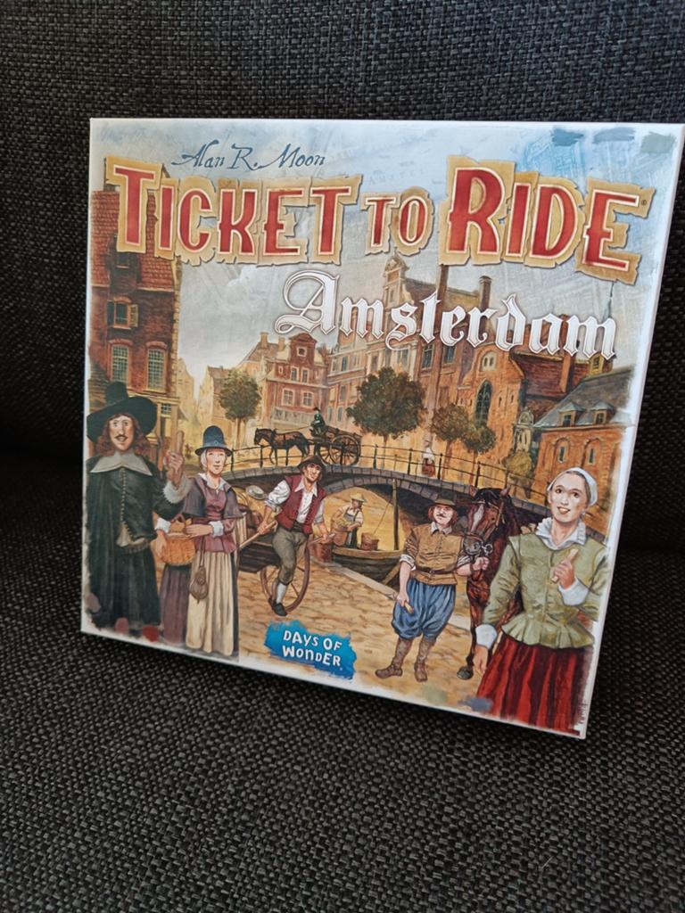 Ticket to Ride Amsterdam - Bordspel, Een of twee spelers, Ophalen of Verzenden, Zo goed als nieuw, Days of Wonder