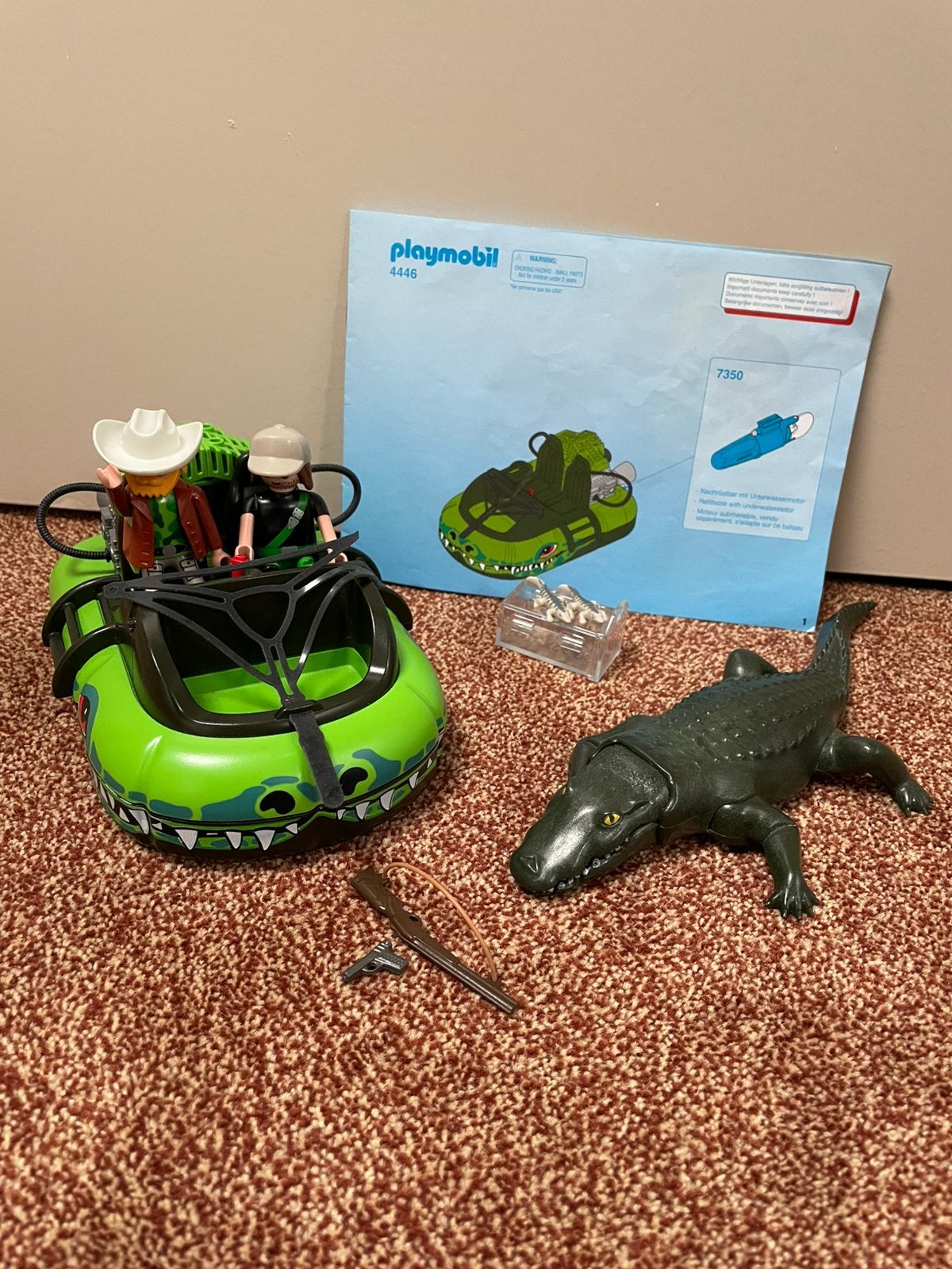 Playmobil amfibie voertuig, Ophalen of Verzenden, Gebruikt