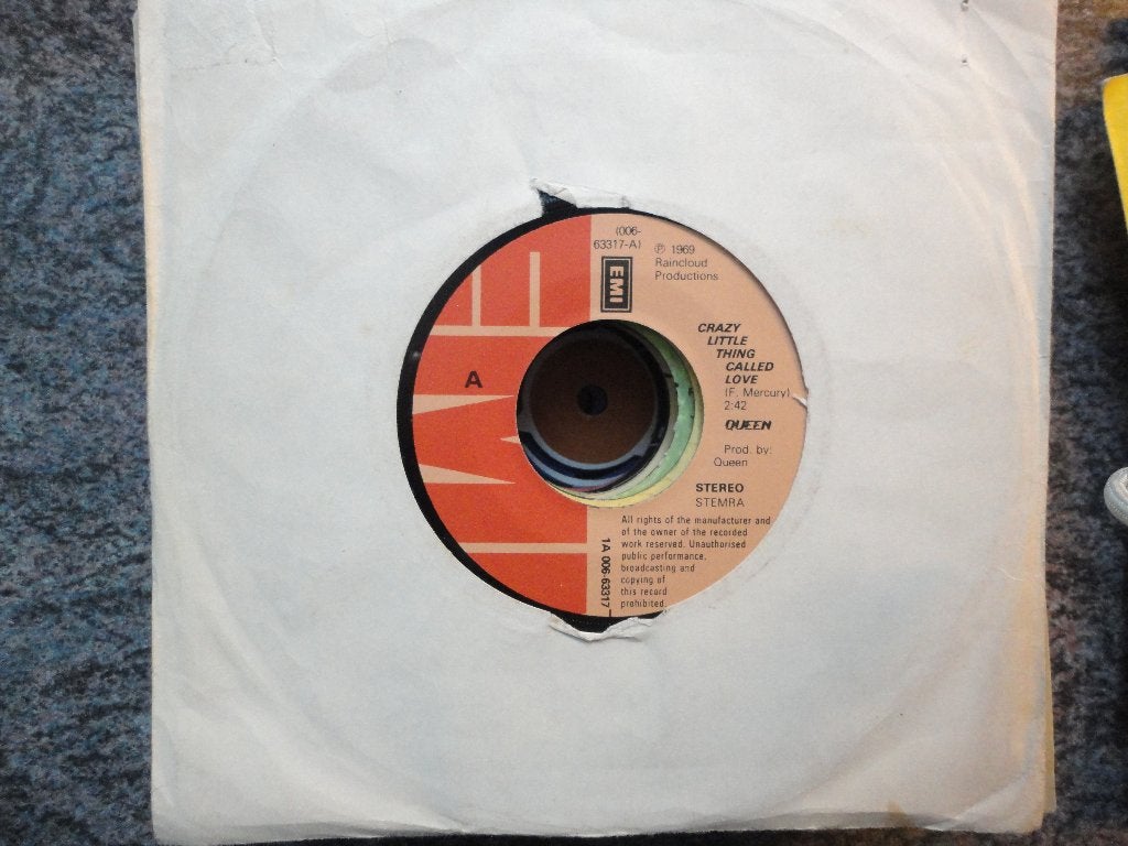 Queen - Crazy little thing called love NL 1979, Gebruikt, Originele persing, 7 inch, Ophalen of Verzenden