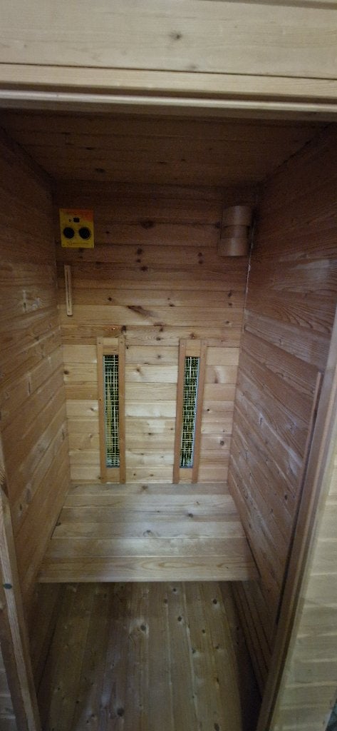 Infra Rood Cabine 90 x 90 cm - 500 watt., Ophalen, Gebruikt, Infrarood, Complete sauna