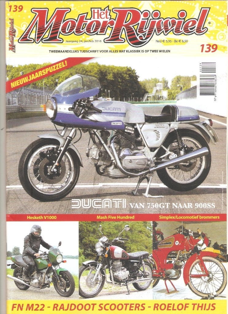 139 – Ducati – Hesketh – Simplex – Locomotief – FN - Mash, Ophalen of Verzenden, Zo goed als nieuw, Algemeen