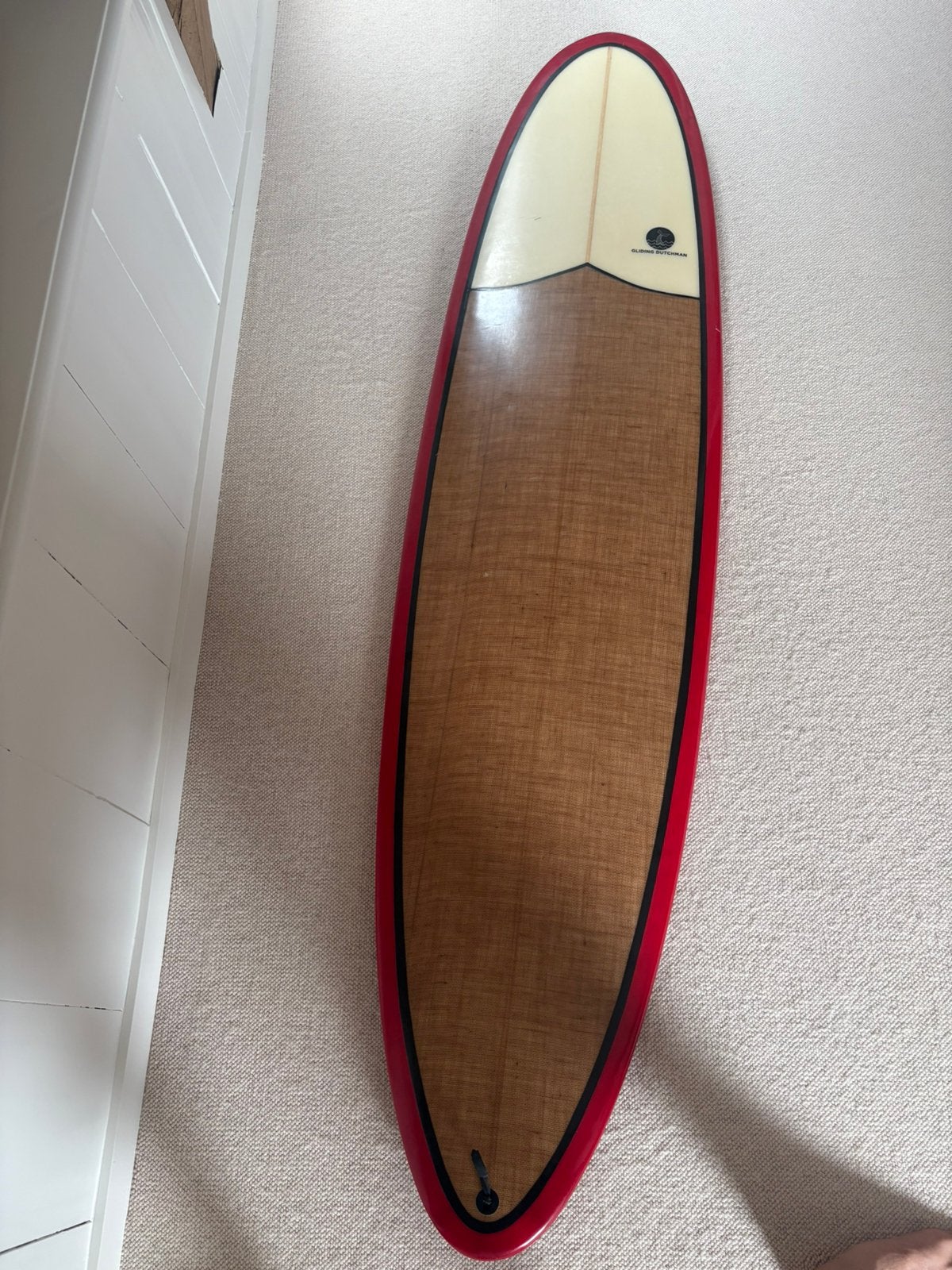 Longboard Gliding Dutchman 7’7”, Watersport en Boten, Golfsurfen, Ophalen, Gebruikt, Longboard, Met draagtas