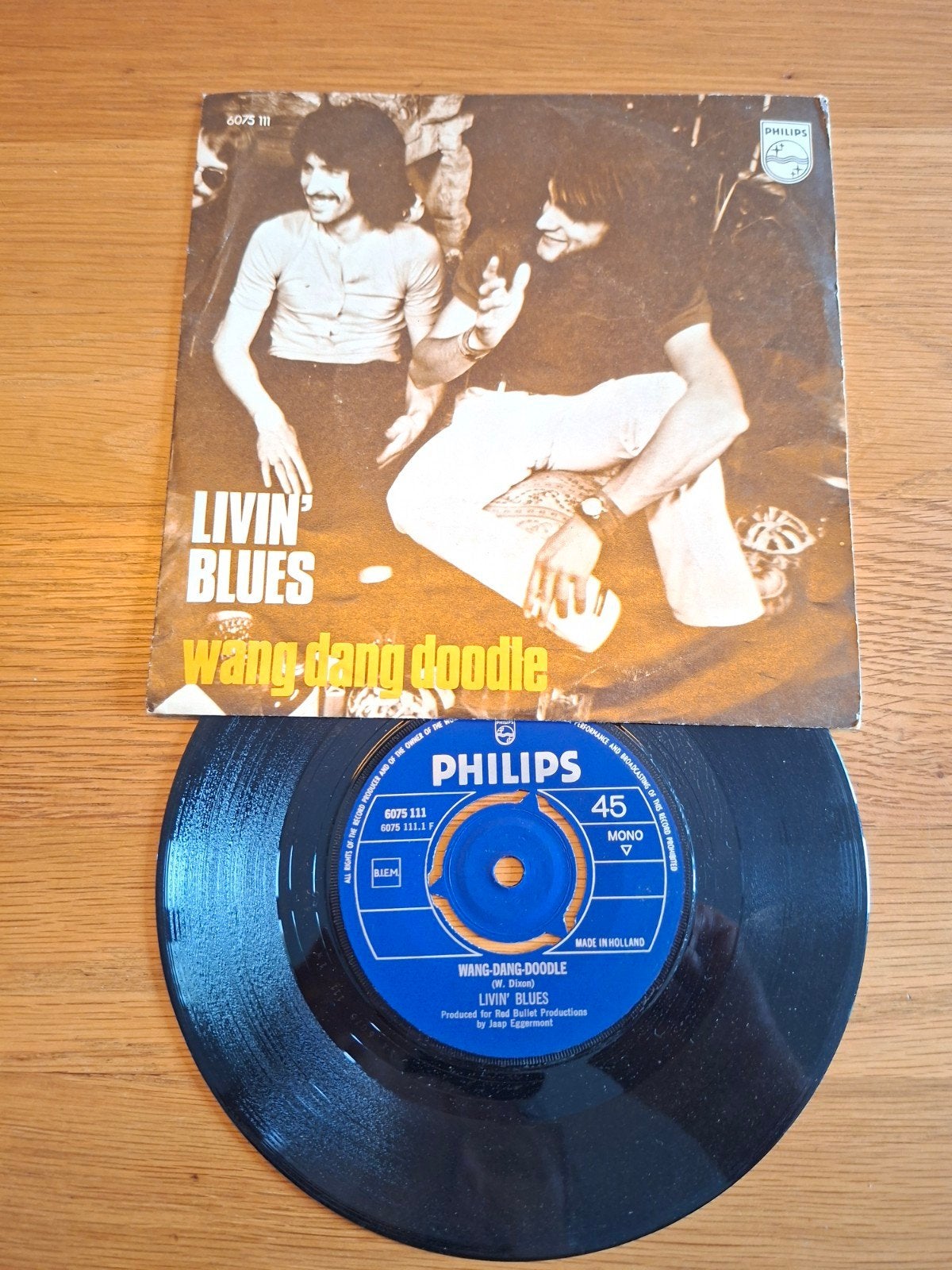 Livin' Blues - Wang-Dang-Doodle (Philips 6075 111), Gebruikt, 7 inch, Ophalen of Verzenden, EP
