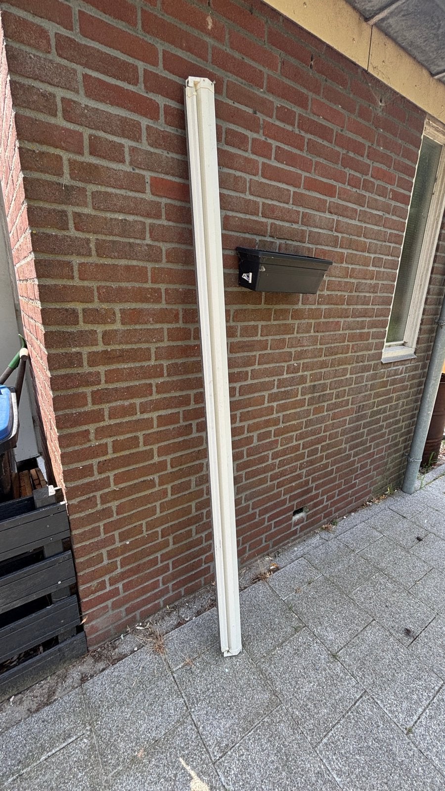 Uitrolbare hordeur 205 hoog., Ophalen, Gebruikt, 80 tot 100 cm, Hordeur