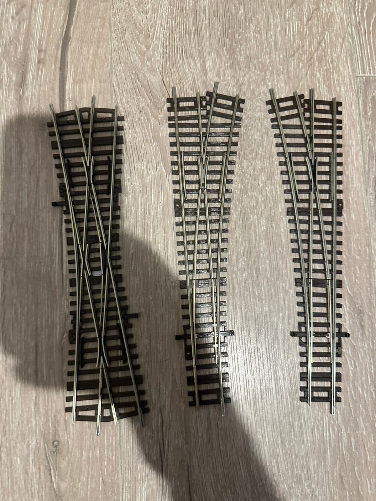 Roco HO wissels te koop., Hobby en Vrije tijd, Gelijkstroom, Rails, Ophalen of Verzenden, Zo goed als nieuw