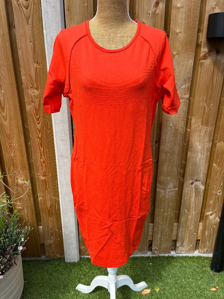 zgan oranje shirt dress Eksept by Shoeby mt.XL WK!!, Maat 46/48 (XL) of groter, Nieuw, Oranje, Ophalen of Verzenden