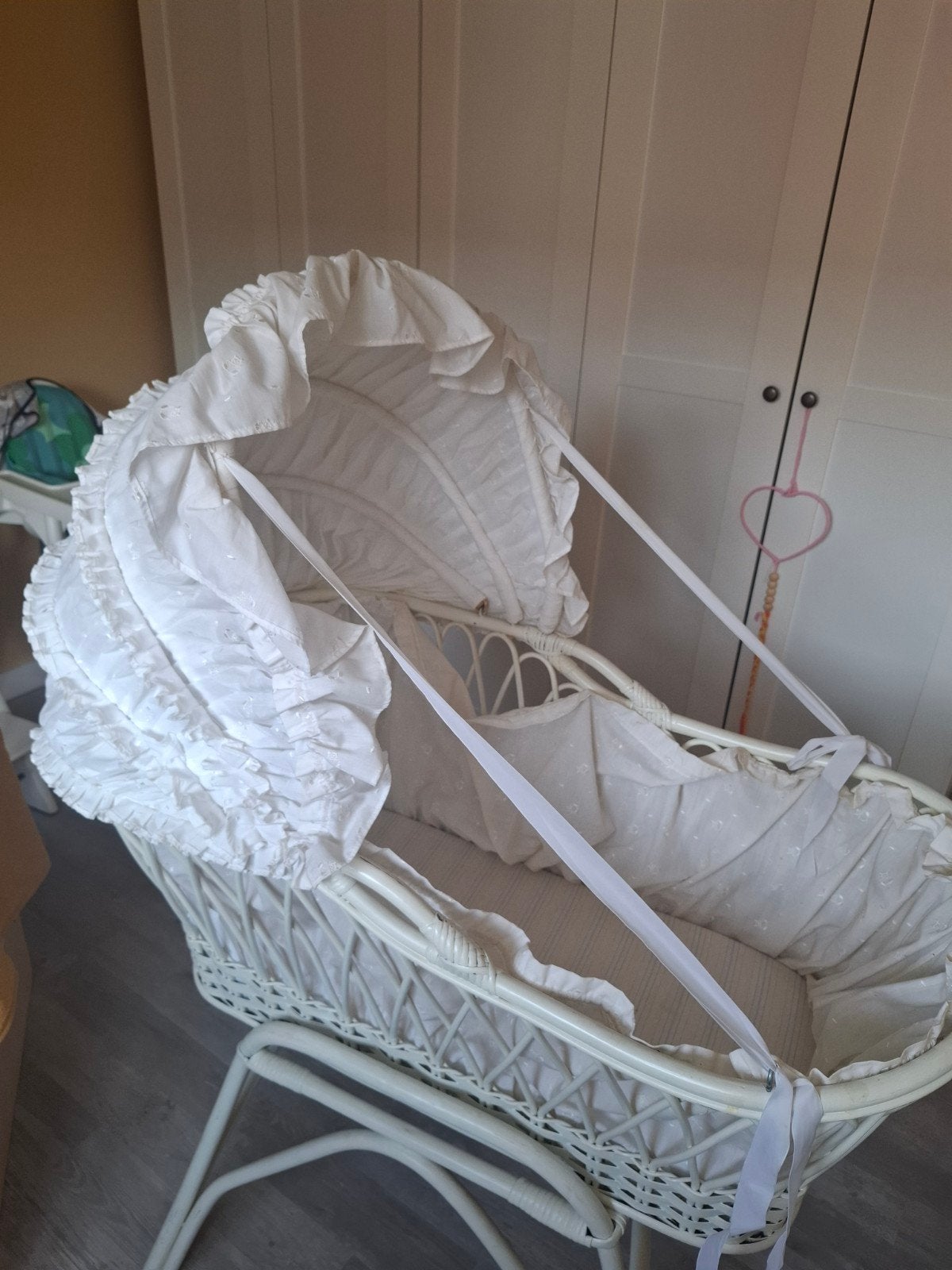 Brocante wieg, Ophalen of Verzenden, Gebruikt, Wieg