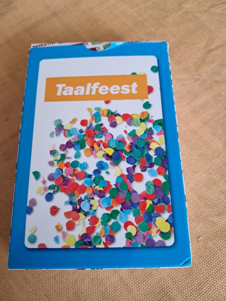 Taalfeest kaartspel, Ophalen of Verzenden, Zo goed als nieuw