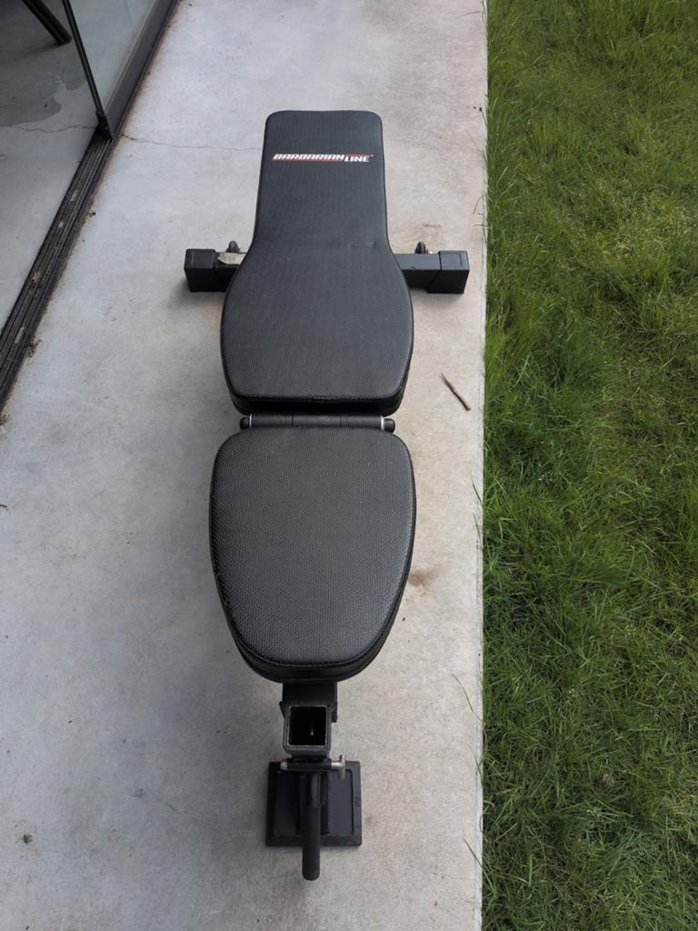 Barbarian Line / Atx multi bench, Sport en Fitness, Ophalen, Gebruikt, Rug, Fitnessbank