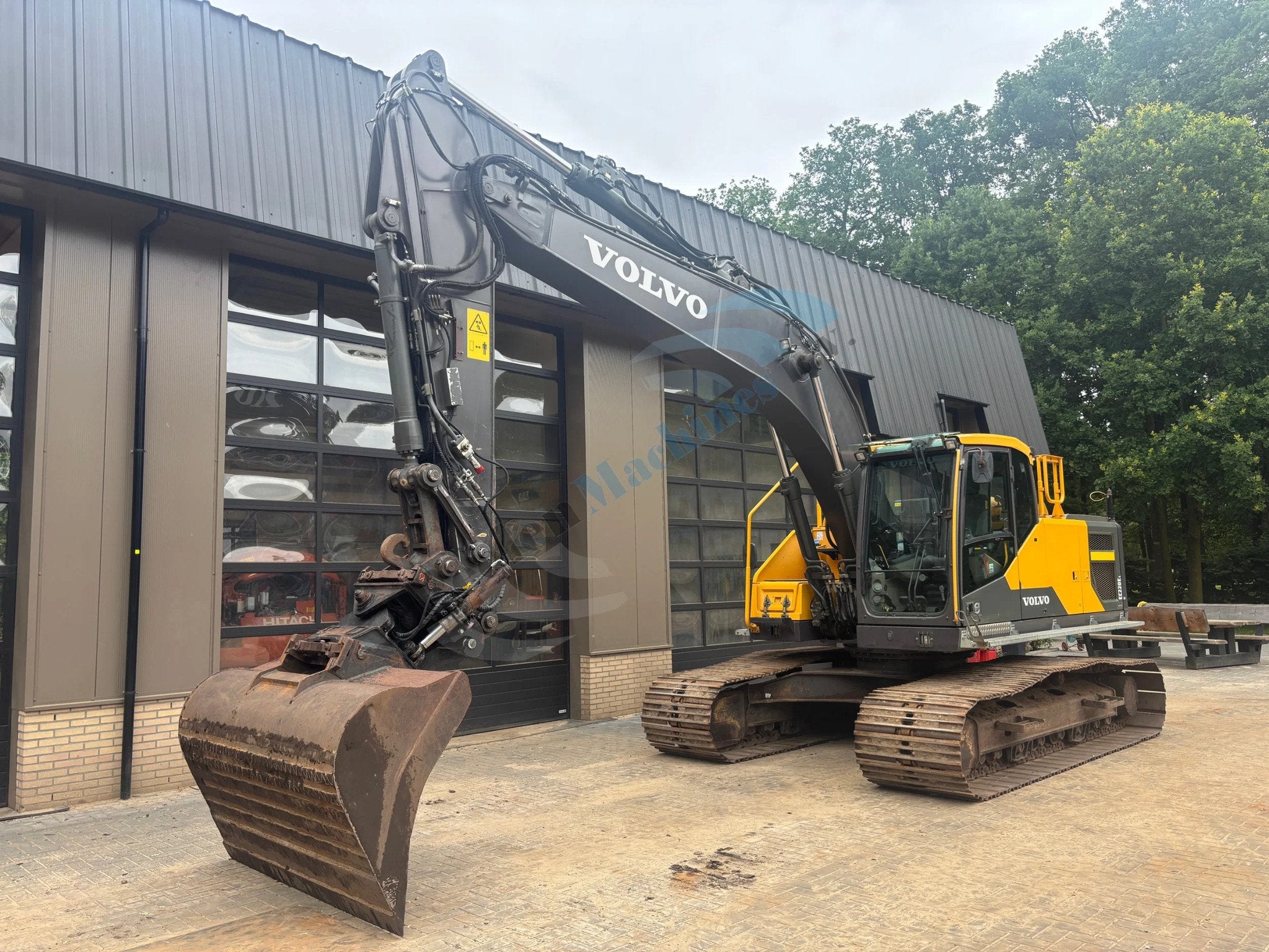Volvo EC 220 EL (bj 2015), Graafmachine