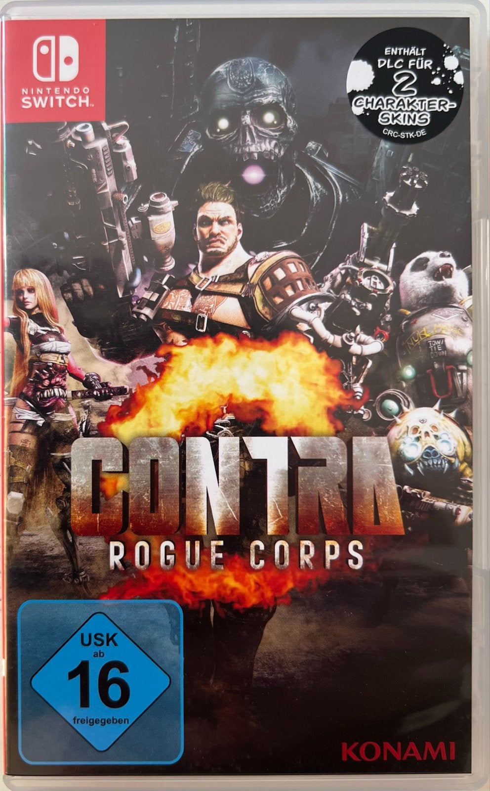 Contra: Rogue Corps - Nintendo Switch, Spelcomputers en Games, Ophalen of Verzenden, Nieuw, Switch 2019 Upgrade, Met games